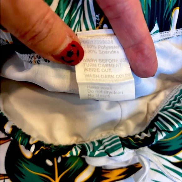 Boys Tropical Swim Set - Black UPF Sun Protection Rash Guard, Patterned Trunks - Picture 8 of 13